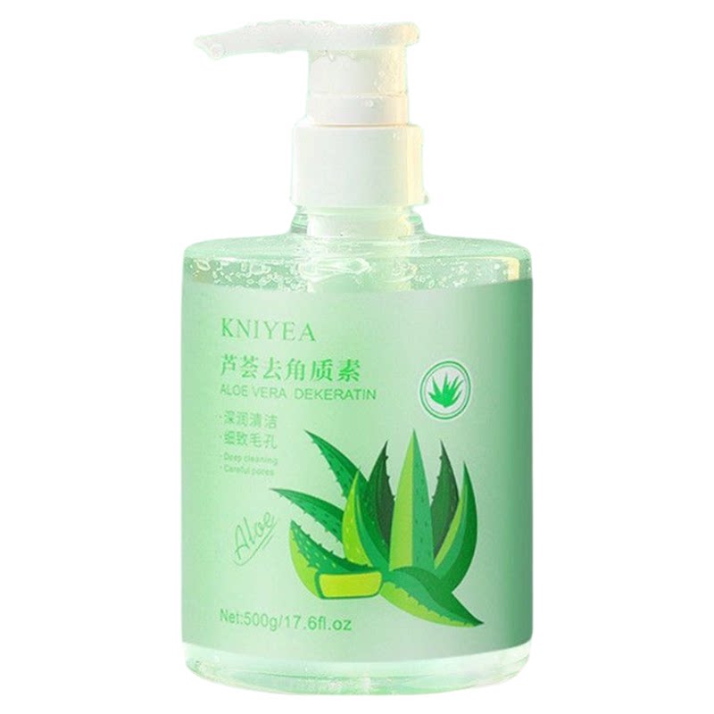 芦荟去角质啫喱面部死皮深层清洁