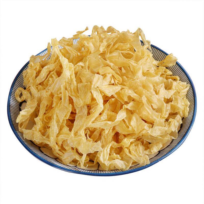 干豆皮丝豆腐皮干货油豆皮腐竹皮凉拌火锅食材人造蛋白肉大豆素肉