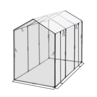 多功能塔型暖房冬季保温保暖花房防风防雨大棚支架防虫防晒遮阳棚