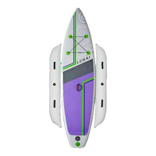 sup钓鱼桨板船防侧翻双人路亚海钓充气桨板新手亲子划桨板冲浪板