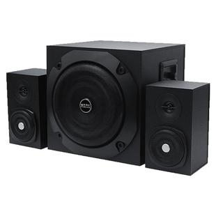 德国巨炮电脑音响台式超重低音炮家庭影院桌面木质高音质蓝牙音箱