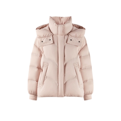 秋水伊人温柔风羽绒服