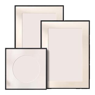 铝合金画框装裱相框定制尺寸a4A3空框8k开拼图海报照片外边框挂墙