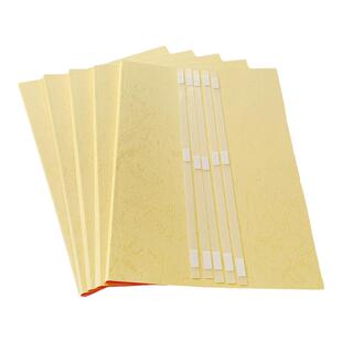 书昶A4纸质封套热熔封套160g皮纹纸彩色封套装订机用纸质封面DIY打印封面合同文件标书装订封面