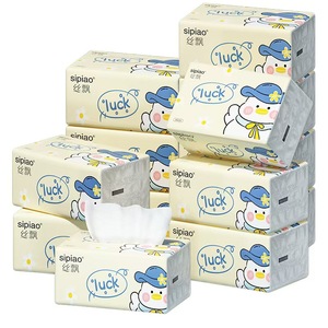 丝飘大包抽纸宿舍纸巾大小包抽纸厨房餐巾纸家用面巾纸卫生纸