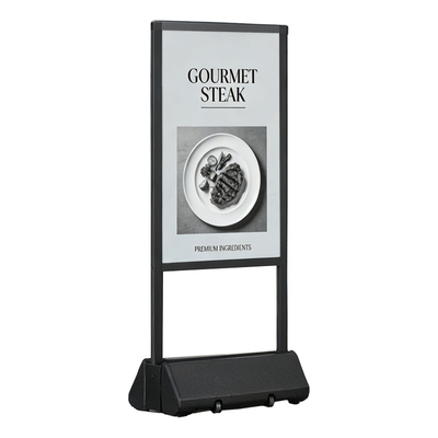 双面防风海报架巨稳抗8级大风