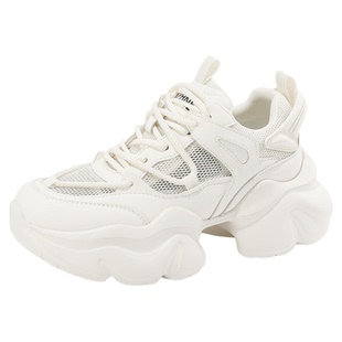 达芙妮老爹鞋女鞋2026新款夏季厚底增高网面透气不闷脚休闲运动鞋