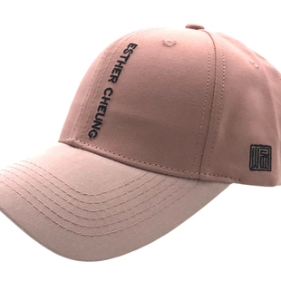 ESTHER CHEUNG帽子韩版鸭舌帽女大头围硬顶棒球帽显脸小防晒户外