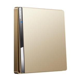 捷波朗开关插座家用86型暗装LED指示灯开关一开单控单开单联面板