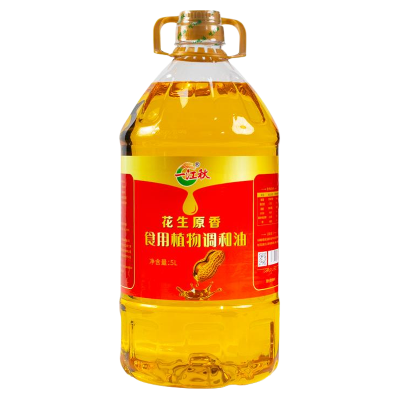 一江秋花生调和油5L原香食用油