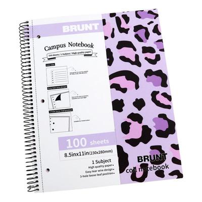 BRUNT豹纹线圈本系列A4笔记本子