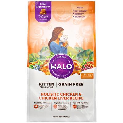 Halo自然光环幼猫粮助力发育成长