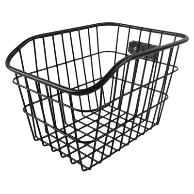 自行车车筐山地车后车筐置物架后座架置物筐单车后货架车篮子装备