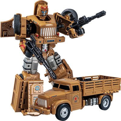 变形大卡车惯性运输车