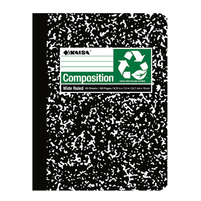 KAISA凯萨美式笔记本经典大理石纹复古线缝本生活大爆炸同款本子