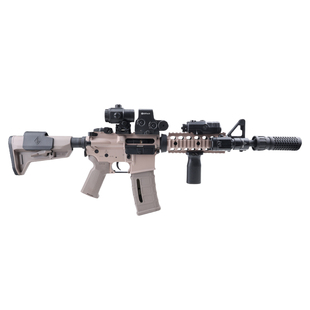 森柏龙MK18 M4金齿电动连发射器真人CS成人训练模型玩具枪wargame