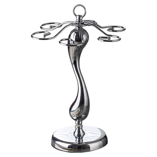 欧式高脚杯架倒挂红酒架摆件简约悬挂红酒杯架倒挂家用6只装创意