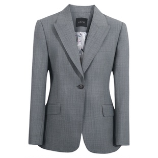 OFFIY-智性气质 高级羊毛西装服外套裤子职业正套装女26春夏新款