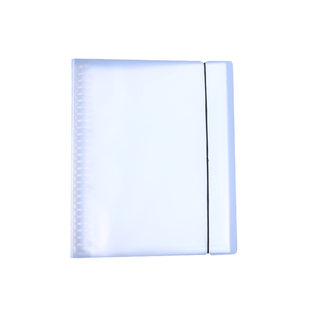 b5活页资料册高清透明内页袋票据收纳16K画册收藏收纳文件夹侧入