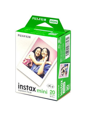 香港直邮富士mini相纸20张3寸拍立得迷你白边系列通用海外版
