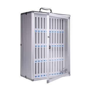 手机保管箱存放柜学生手机收纳箱带锁管理箱存放箱手机箱存放盒