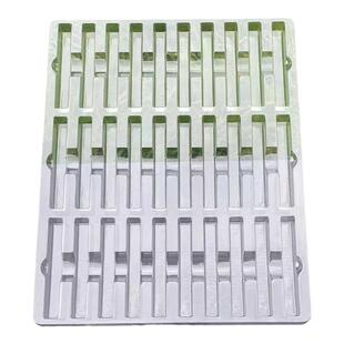 30格五金吸塑盒 cpu防静电吸塑盘100格塑料内托吸塑托盘方形现货