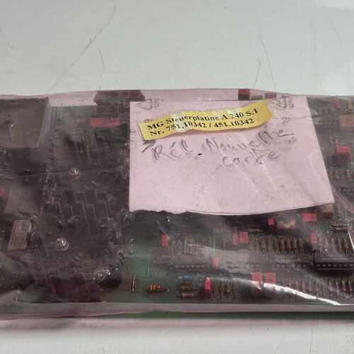 Messer Griesheim 751.10342 451.10342 control board A240 S.1