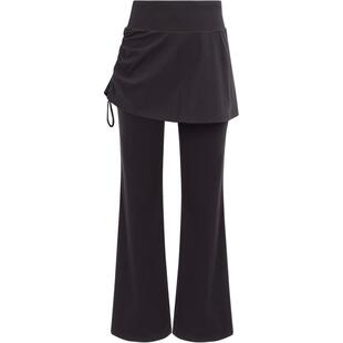 本来BENLAI女士云感柔美胯假两件微喇高光裤2026春新款BNXL60001