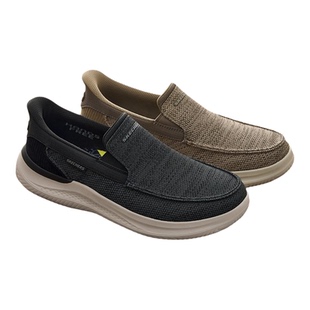 Skechers斯凯奇男鞋春夏款一脚蹬懒人闪穿鞋轻质透气休闲鞋205734