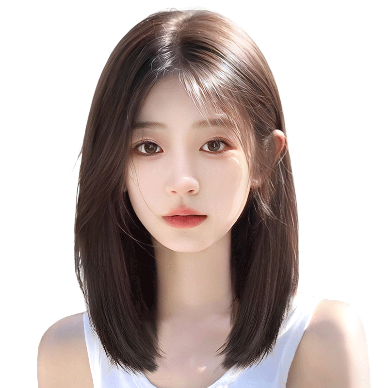 天空树假发女长发真发全真人头套
