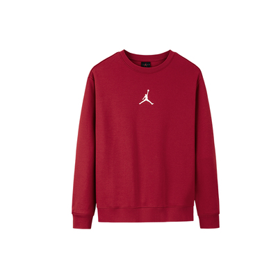 【自营】【新年红】Jordan童装卫衣加绒冬季新款大童拜年长袖上衣