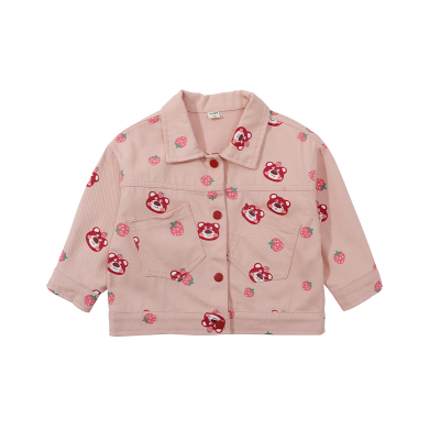 女童外套春秋季上衣新款