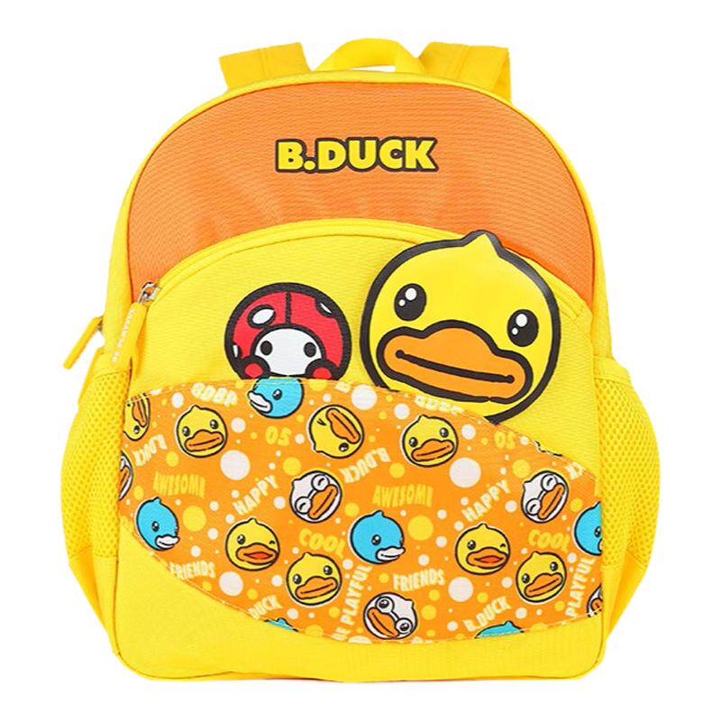 B.Duck小黄鸭3-6岁书包口哨胸扣