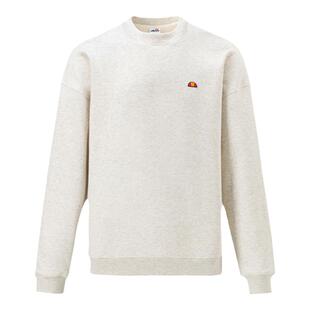 ellesse小贝壳官方秋季新款圆领保暖卫衣女薄绒网球运动上衣男士