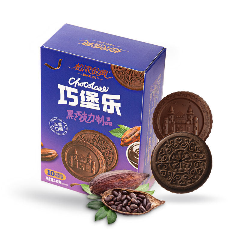 怡浓金典饼干夹心巧克力纯可可脂