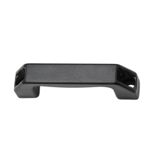 铝合金加厚拉手黑色塑料工具箱烤箱U型提手工业设备柜门把手明装