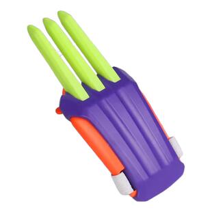 网红夜光胡萝卜金刚狼爪重力可伸缩萝卜刀正版玩具正品3d萝卜