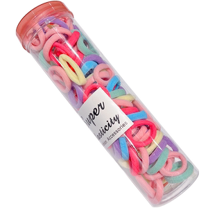 毛巾圈头绳小号儿童小女孩发圈高弹力扎头发不伤发宝宝小揪揪皮筋