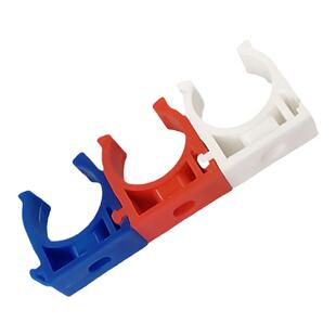 卡扣PVC16U型卡20拼接线管卡码25ppr水管固定管夹32塑料管卡箍4分