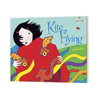 英文原版绘本 Kite Flying 放风筝 吴敏兰书单 Grace Lin中国题材绘本 英文版 进口英语原版书籍儿童外文书