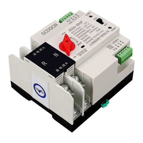 双电源切换开关63A100A三相四线380V家用220V不断电自动转换开关