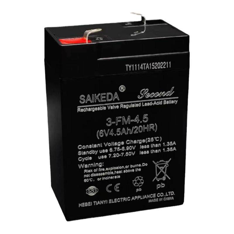 SAIKEDA6V4AH6V4.5AH6V7AH蓄电池