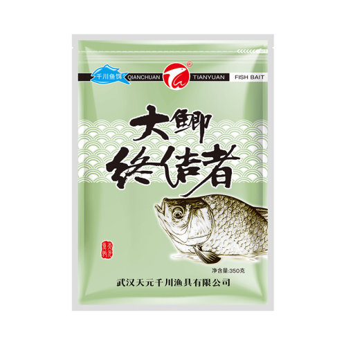 武汉天元大鲫终结者350g麸香鱼食可搓拉邓刚同款饵料野钓鲫鱼饵料