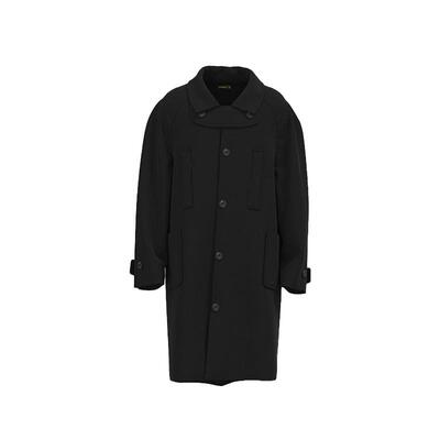 GENTNOBKIN 23AW羊毛毛呢大衣秋冬宽松韩系cleanfit百搭vibe外套