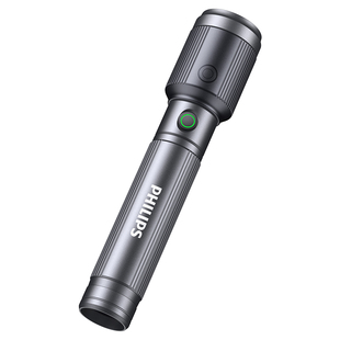 飞利浦手电筒SFL2141超亮强光充电户外远射长续航便携家用应急灯