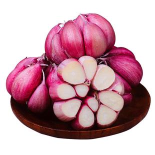 中鲜生云南紫皮多瓣蒜干蒜大果今年新货大蒜头新鲜农家蔬菜包邮