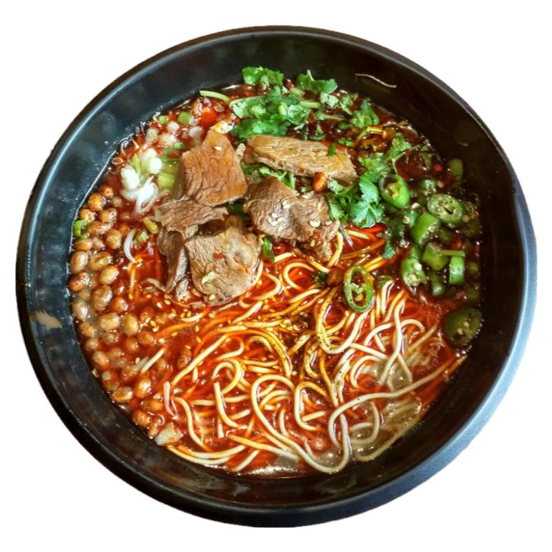 和泰來襄陽牛肉面210克大塊香辣牛肉禮盒裝襄陽牛肉面牛雜面包郵