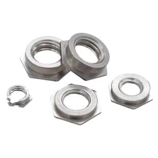 金固盈304不锈钢齐平螺母平齐嵌入式压铆螺母FS-M2M2.5M3M4M5M6