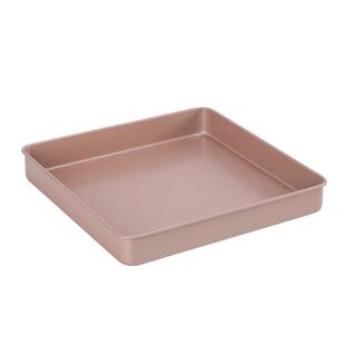 德国糖村烤盘烤箱家用28x28长方形蛋糕卷广式月饼盘不粘烘焙模具