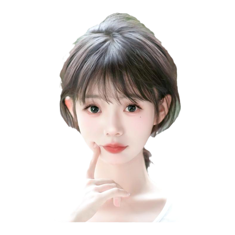 魅丝秀真人发丝刘海假发片